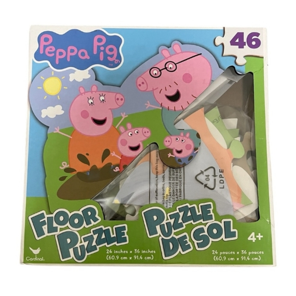 Peppa Pig 46 Piece Floor Puzzle - New in Box